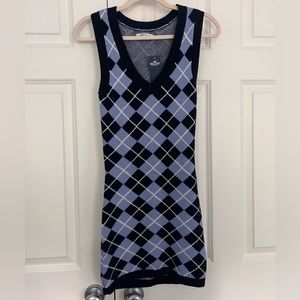 Hollister Argyle Bodycon Dress